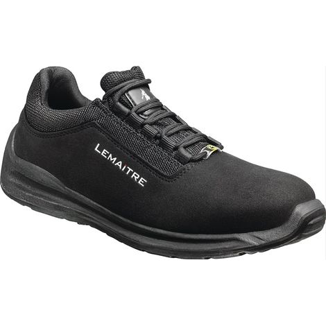 Chaussure de sécurité Bolt Gr.40 W.XL noir S3 ESD SRC EN20345 microfibre LEMAITRE (1/4)
