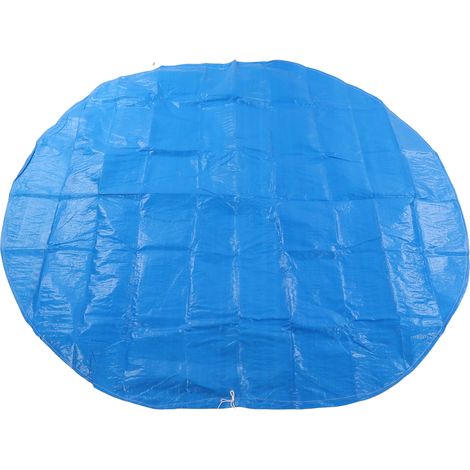 Bâche de piscine ronde imperméable antipoussière en polyéthylène avec cordon de serrage 2,8m (9,19ft) (1/5)