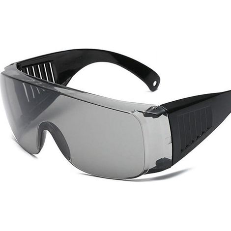 Lunettes De Protection - Verres En Polycarbonate Clair - Antisalissures Antigriffes Anti-buée UV - Pour Chantier Laboratoire Extérieur - 1 Pièce (1/4)