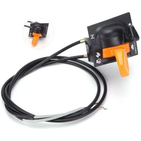 Leva dell'acceleratore con cavo AM140333 Ricambio per John Deere X305R X310 X530 X300 X300R X304 Altri ricambi auto (1/3)