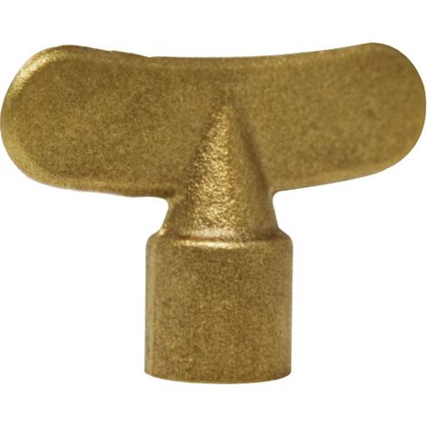 Chiavino per Rubinetto in Ottone Giallo IDRAL