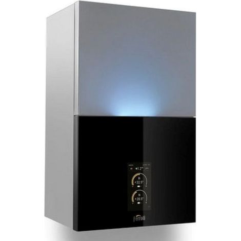Ferroli Bluehelix Maxioma caldaia murale a condensazione a metano 28 Kw codice prod: 0TSB4MWA