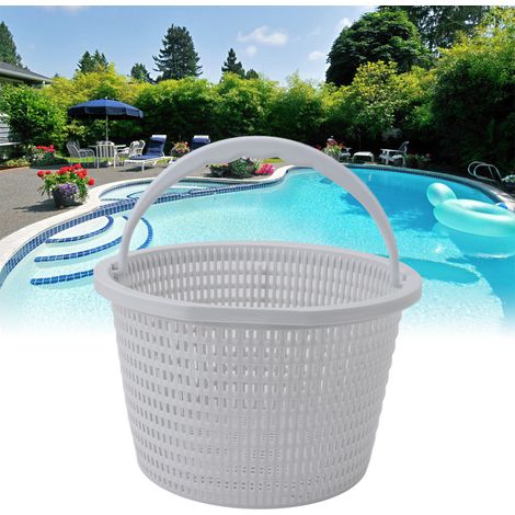 Panier de Filtre pour Pompe à Skimmer 05280R0200 Panier Universel Grande Capacité pour Piscine (Plastique Durable, Installation Facile) (1/5)