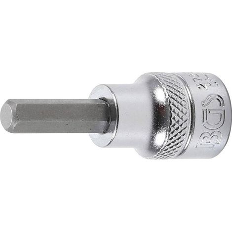 Douille à Embouts 10 mm (3/8) - Six Pans Intérieurs 1/4 - Précision et Robustesse, Acier, Pro - D-Work (1/5)