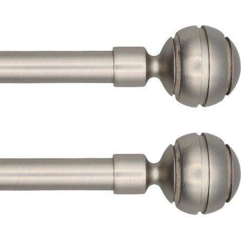 BARRA FORJA AZMARK 16/19MM 150-290CM ESFERA NICKEL (1/4)