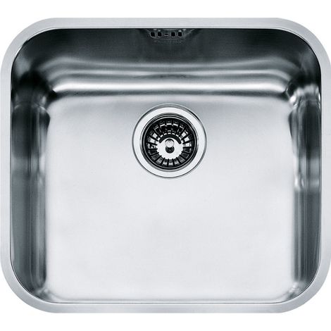Lavello 1 vasca Franke Gax 110-45 sottotop 45x40 inox satinato (1/4)