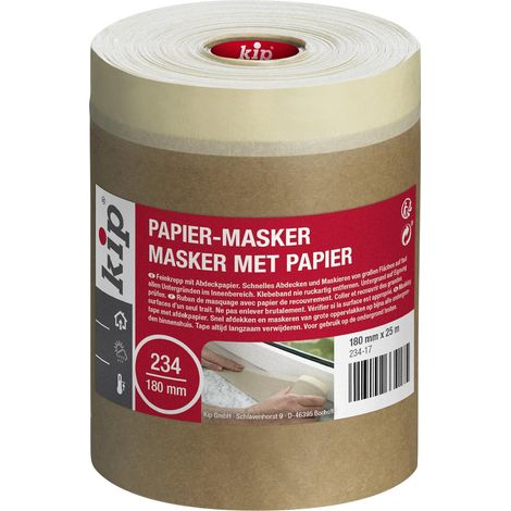 Kip 220114 de papier masker 234-17, naturel 180 mm x 25 m (1/3)