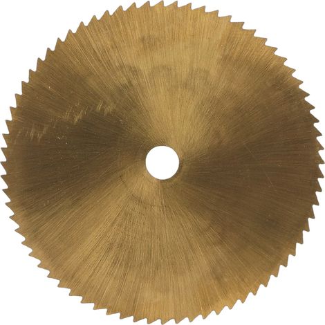 Hoja de sierra circular de acero de alta velocidad de 72 dientes, disco de corte pequeño para metal y madera, 60 x 6,35 mm (1/5)