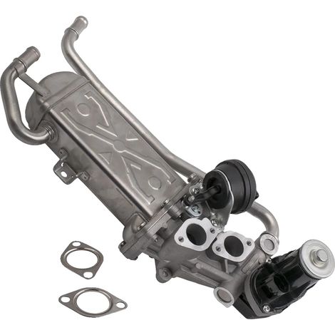 Válvula EGR, de metal de alta calidad, 10,5 cm x 6,5 cm x 4 cm, compatible con Compact Hatchback 8XA 8X1 / 6R 1.6 T, certificada ISO 9001. (1/5)