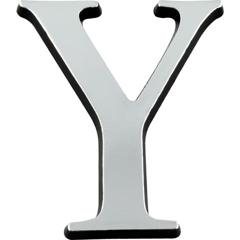 Lettre Y Argent Hauteur 40mm - 4621975 (1/2)