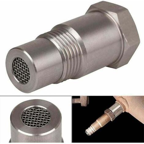 Adaptateur/écran de capteur d'oxygène M18x1,5, résolvant les problèmes de voyant moteur défectueux. (1/4)