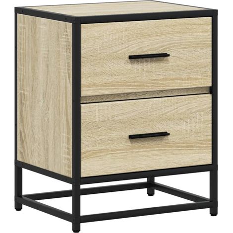 Maison Exclusive - Nachttisch Sonoma-Eiche 40x31x50 cm Holzwerkst