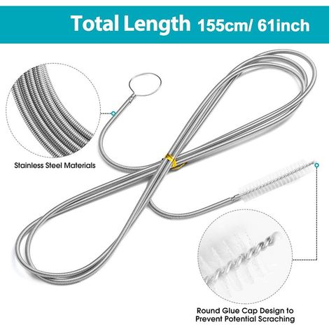 Flexible Reinigungsbürste für Zuleitungsschlauch (1/5)