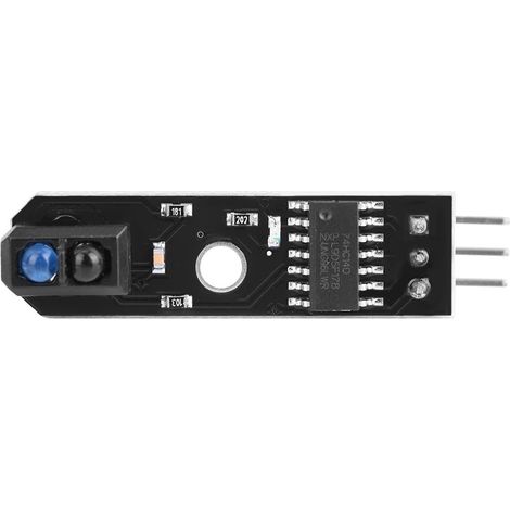 3 modules de capteurs de suivi de réflexion infrarouge à 1 canal pour voiture intelligente avec détection de lignes noires/blanches (1/5)