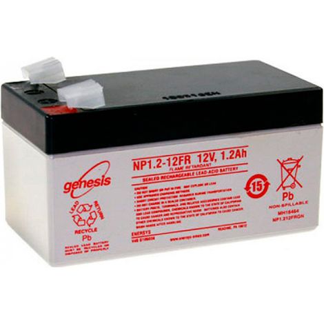 Enersys - Batterie plomb AGM Genesis NP1.2-12 12V 1.2Ah F4.8