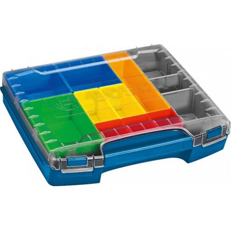 Mobilité Bosch Professional Coffret de transport, avec 10 casiers colorés -