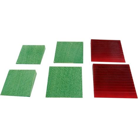 Assortiment de 6 coins d'emmanchage