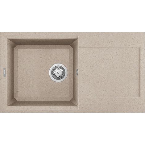 Lavello Elleci Incasso 1 vasca 78x43,5 Easy 290 Granitek Avena LGY29051