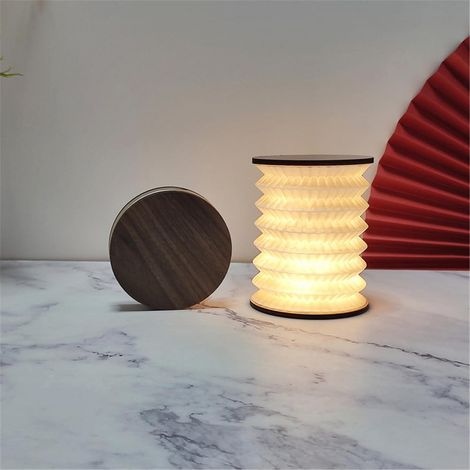 A,veilleuse USB Portable Pliable, Lampe de Lecture créative, (1/5)