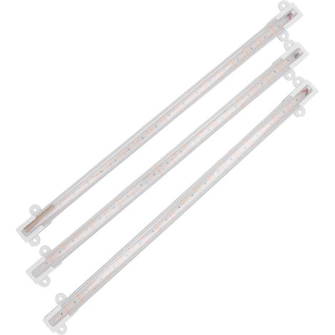 Bande LED solaire de croissance pour plantes aromatiques et horticoles, idéale pour balcon, serre, herbes aromatiques, légumes et fleurs (30 W). (1/5)
