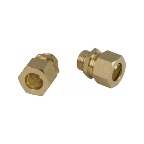 Raccordo a ogiva diritto M3/8 x tubo 14mm