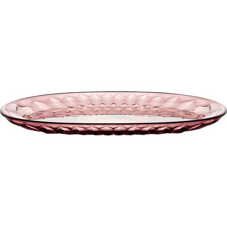 GUZZINI Vassoio Tondo Ovale Vanity Bio-Based D 36 Cm Malva (1/5)