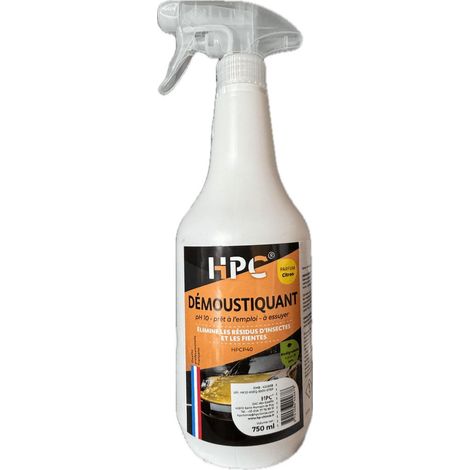 Demoustiquant, nettoyant insectes et fientes carrosserie - 750 ml (1/3)