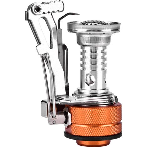 Brûleur de Gaz Compact Léger pour Randonnée, Camping et Pique-nique en Plein Air