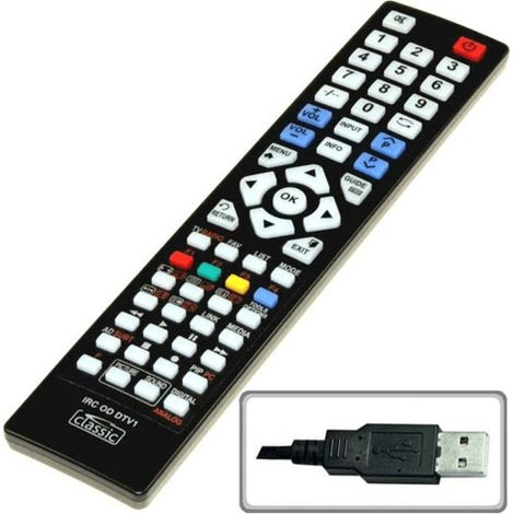 TELECOMMANDE IRC870039-OD POUR TV AUDIO TELEPHONIE PHILIPS - D223745 (1/4)