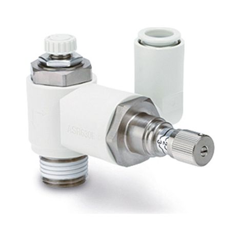 Soupape d'air SMC ASR, R 1/4 Mâle ( Prix pour 1 )
