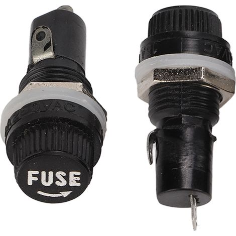 Porte-fusible 5x20mm 10A 250V, 100 unités pour disjoncteurs, appareils électroniques et postes à souder