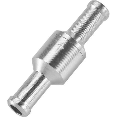 Clapet anti-retour 8 mm pour servofrein, valve unidirectionnelle en ligne, tuyau de dépression, valve en aluminium (1/4)