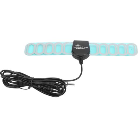 Antenne TV/FM universelle 190cm pour voiture, amplificateur de signal, réception radio, 10,5-16V DC (1/5)