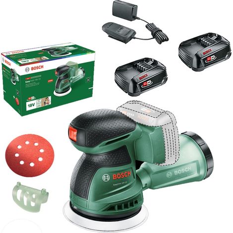 Bosch Cordless 18v Random Orbit Sander UniversalOrbit 18V-20 + X2 1.5AH Battery (1/5)