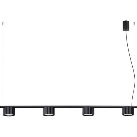 Sollux AURA Suspension Aura Bar noire 4x GX53 (1/5)