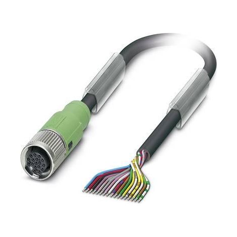 Phoenix Contact SAC-17P-1,5-PUR/FSSCO cable sensor negro