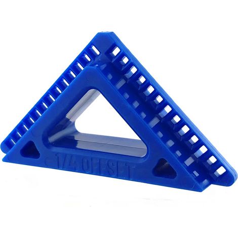 Outil de Calage pour Encadrements de Portes et Fenêtres – Gabarit de Pose et Réglage des Châssis (Bleu) (1/5)