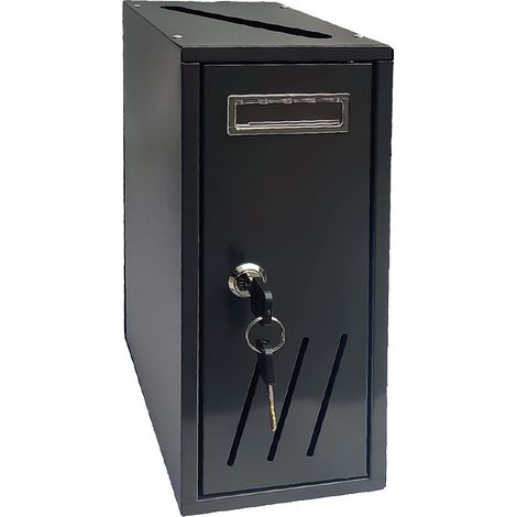 CASSETTA POSTALE SINGOLA VERTICALE 1 posto - antracite - cm. 12x17,5x H. 30 1 posto - antracite - cm. 12x17,5x H. 30