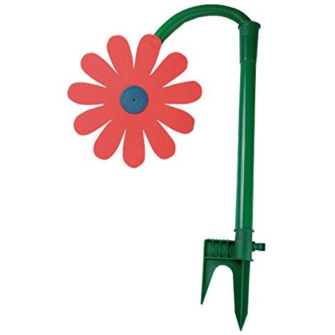 4U-Onlinehandel Salpicaduras de flores Césped aspersor con estaca – Aspersor bailando Flores de riego