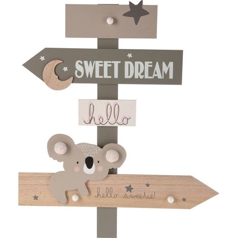 Kindergarderobe Zoo, 44 x 3,5 x 51,5 cm (1/2)
