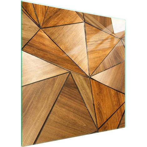 Plaque de protection en verre pour poêle à bois 50x52 (1/5)