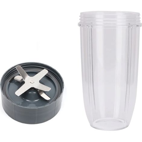 Pièces de rechange pour blender Nutribullet : bol de 946 ml (32 oz) avec lame d’extraction de rechange, compatible avec les blenders Nutribullet de 600 W et 900 W. (1/5)