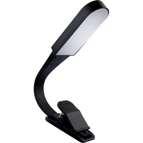 HOMSFOU Lampe de Lecture à Intensité Variable Tactile avec Pince (1/5)