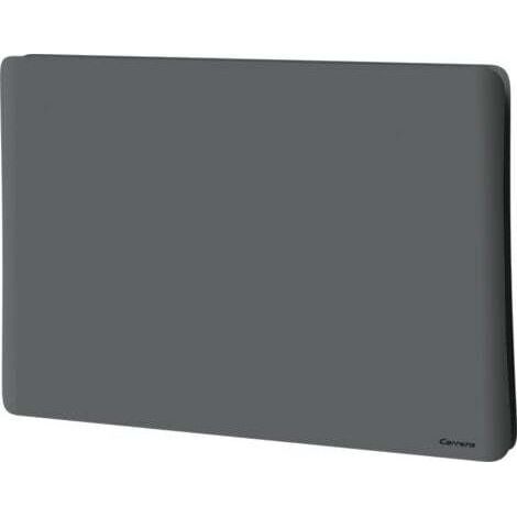 Carrera – Radiateur à inertie 1500W – Pierre + film – Chaleur douce et durable – Thermostat électronique – Support mural H – 76x55x12cm