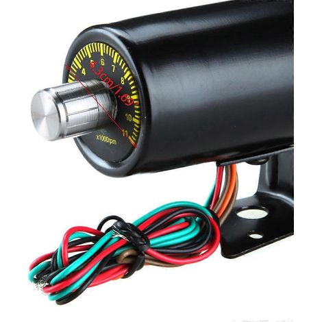 Compteur de régime réglable de 1000 à 11000 tr/min avec témoin de changement de vitesse et voyant LED pour voiture (1/4)