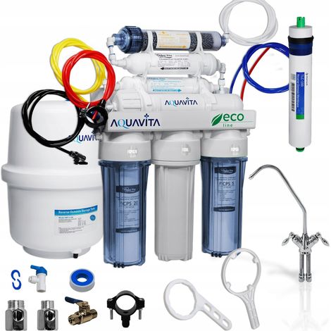 Osmoseur domestique 7 étapes de filtration RO7 REDOX