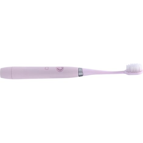 Brosse à dents électrique rechargeable, sonique, à fréquence et minuterie intelligentes, pour adultes, rose. (1/5)