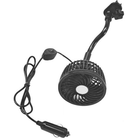 Potente ventilador para el reposacabezas del asiento del coche, apto para -24 V. (1/3)