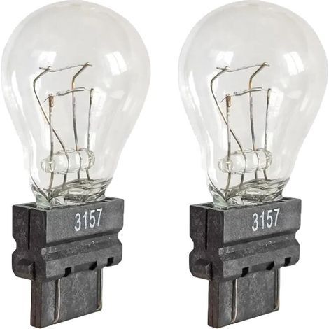 Ampoule 3157 12V P27/7W W2.5x16d double filament – Lumière puissante pour feux de freinage et clignotants – Installation rapide - 5x16q (1/5)