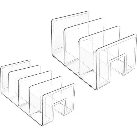 Handtaschen-Organizer für den Kleiderschrank, Aufbewahrungsboxen aus Acryl, 2 Stück